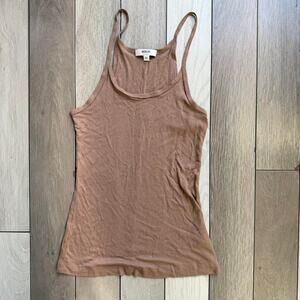 Agolde cali ribbed tank top